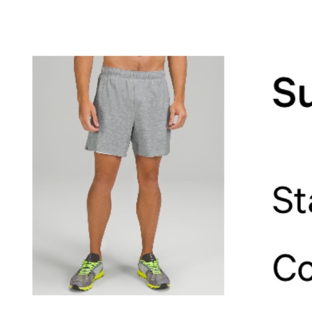 Men’s Lululemon Surge Lined Short 6”